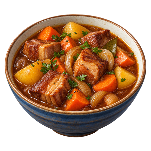 Pork Stew sticker illustration