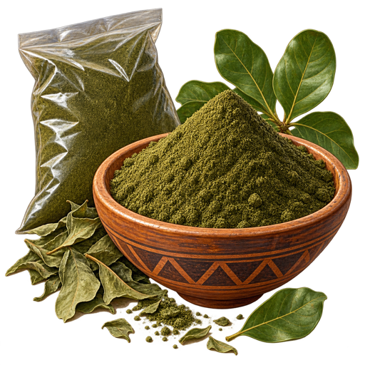 Baobab Leaf Powder sticker illustration