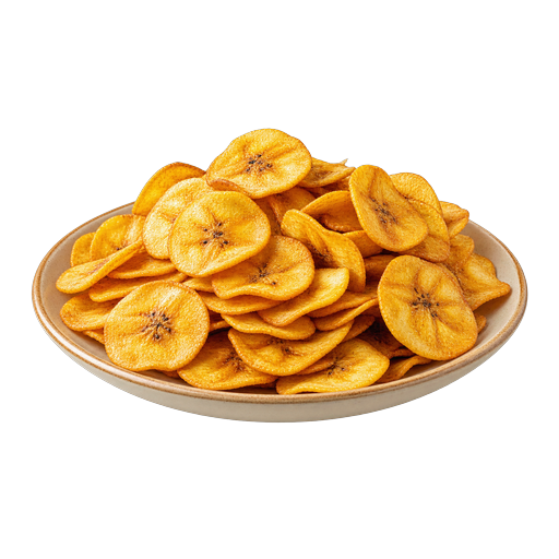 Banana Chips Mauriciens sticker illustration