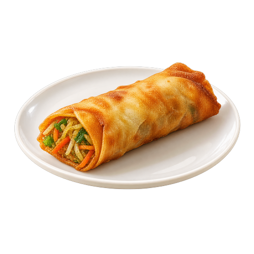 Mauritian Spring Roll sticker illustration