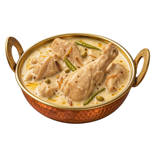 Murgh rezala (Chicken rezala) sticker illustration