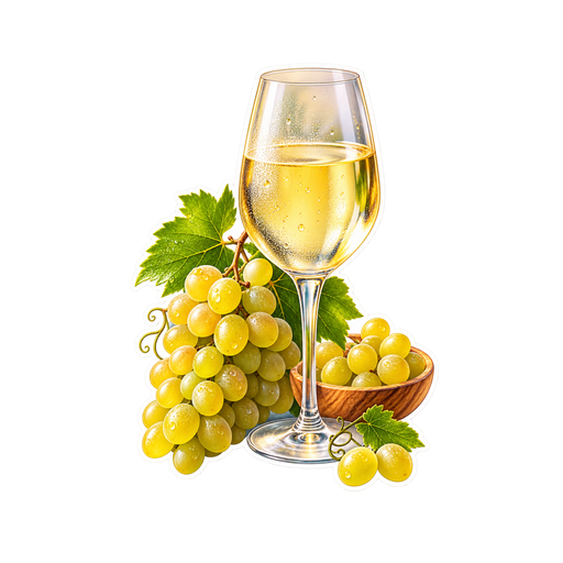 Muscat de Kelibia sticker illustration