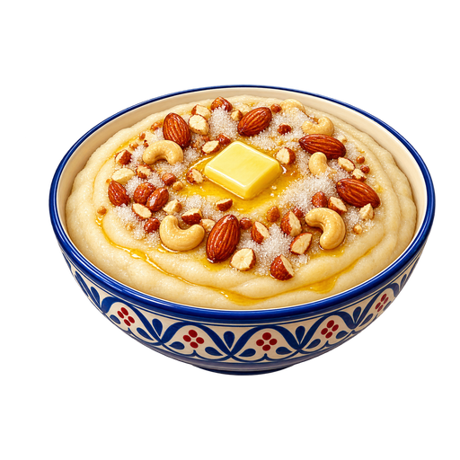 Somali Porridge sticker illustration