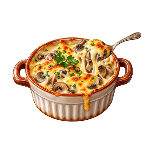Mushroom Julienne sticker illustration