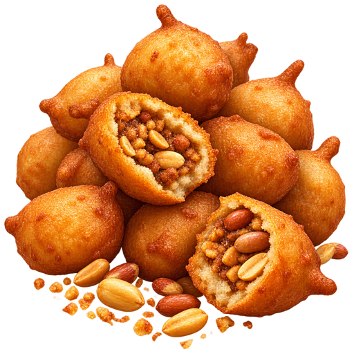 Mtedza Puffs sticker illustration
