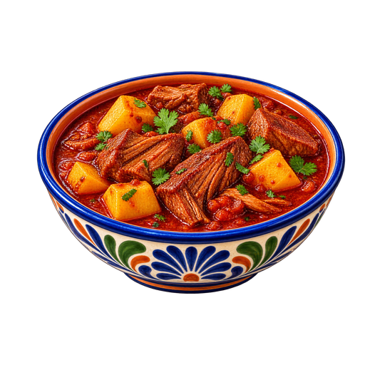 Asado mazatleco sticker illustration