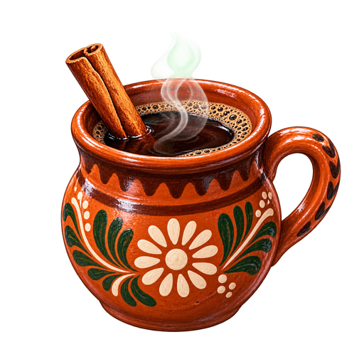 Café de Olla sticker illustration
