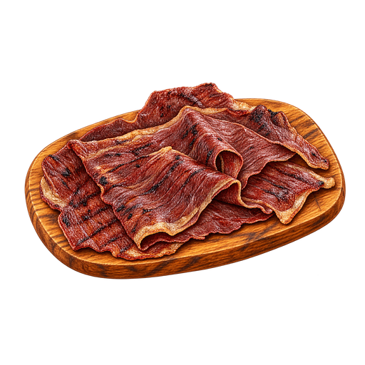 Cecina sticker illustration