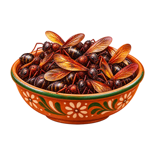 Chicatana sticker illustration