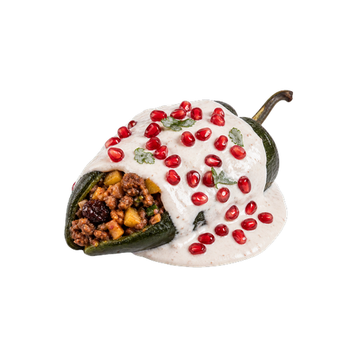 Chiles en Nogada sticker illustration