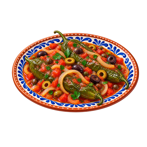 Chiles veracruzanos sticker illustration
