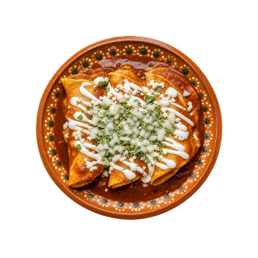 Enchiladas sticker illustration