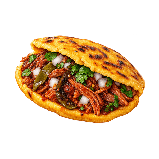 Gorditas Zacatecanas sticker illustration