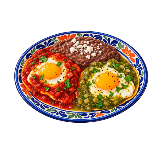 Huevos divorciados sticker illustration