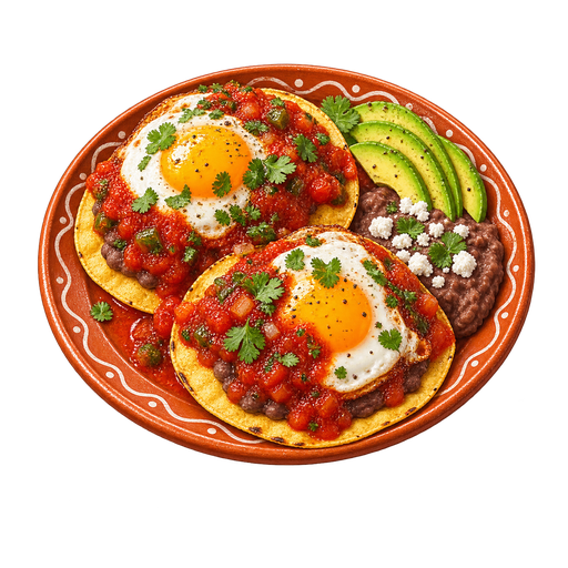 Huevos Rancheros sticker illustration