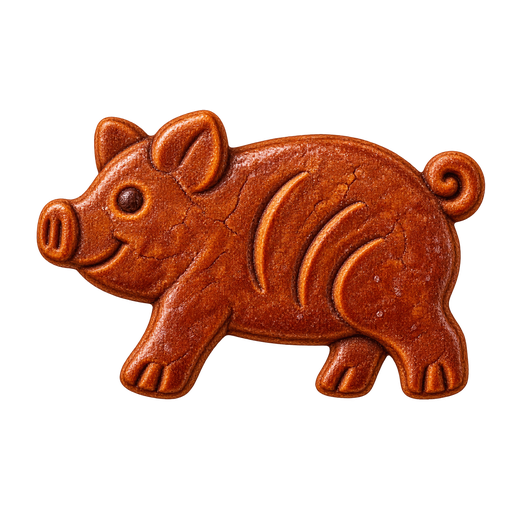 Marranitos sticker illustration