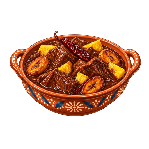 Mole manchamantel sticker illustration