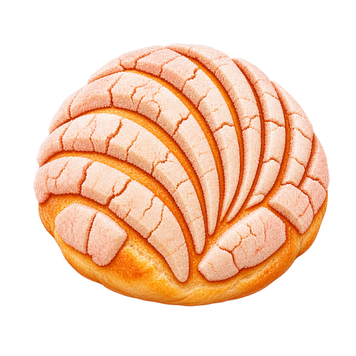 Pan dulce sticker illustration