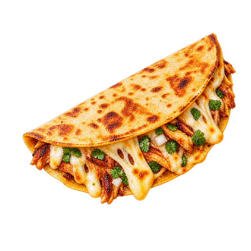 Quesadilla sticker illustration