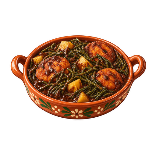 Romeritos sticker illustration