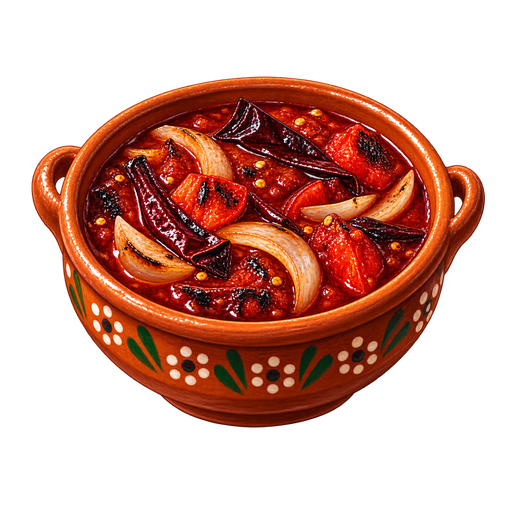 Salsa borracha de Oaxaca sticker illustration