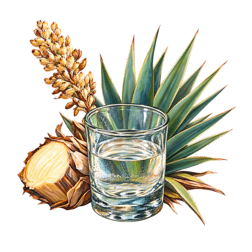 Sotol sticker illustration