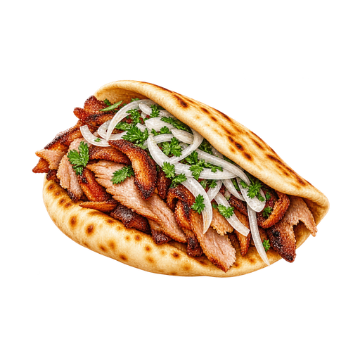 Tacos Árabes sticker illustration