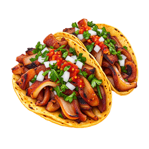 Tacos de oreja sticker illustration