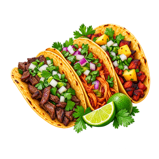 Tacos sticker illustration