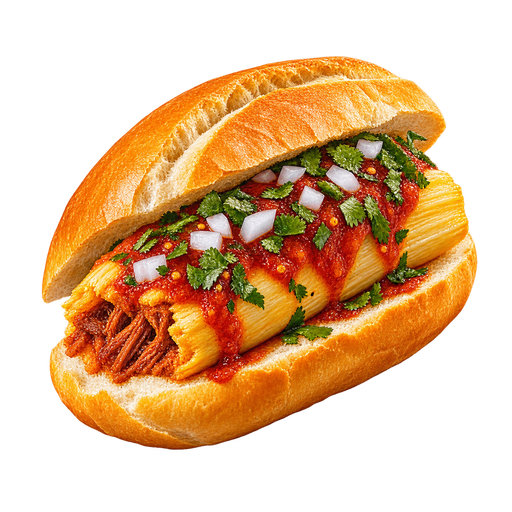 Torta de tamal sticker illustration