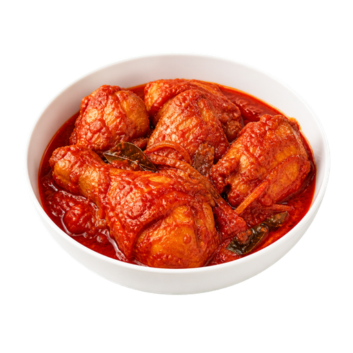 Ayam Masak Merah sticker illustration