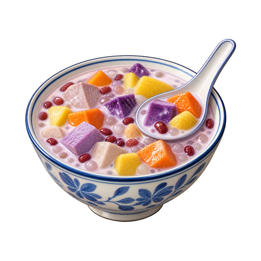 Bubur Cha Cha sticker illustration
