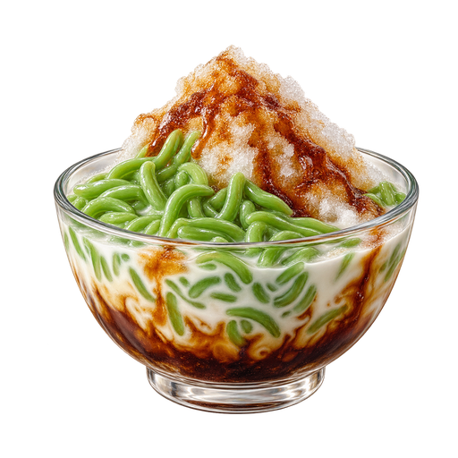 Cendol sticker illustration