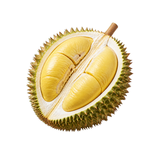 Durian sticker illustration