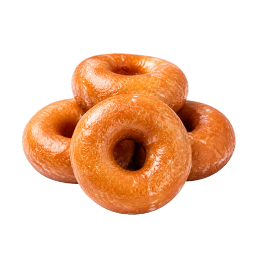 Sweet Potato Donuts sticker illustration