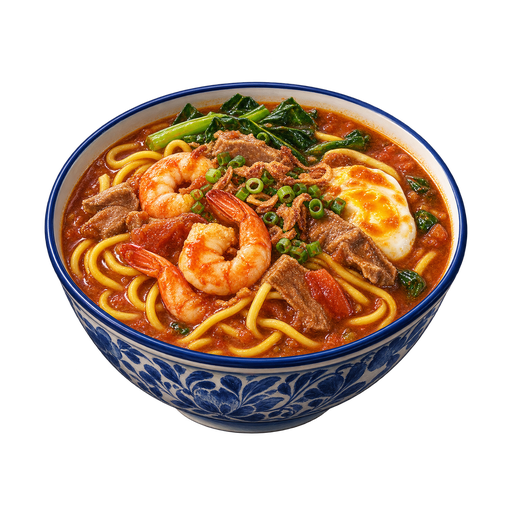 Mee Bandung sticker illustration