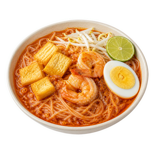 Mee Siam sticker illustration