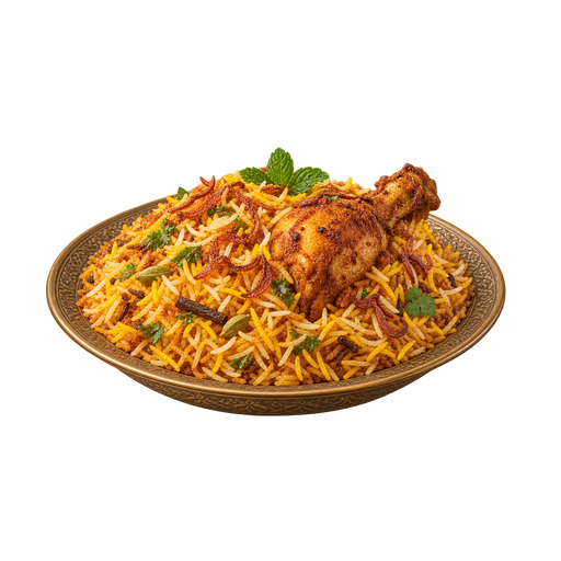 Nasi Briyani sticker illustration
