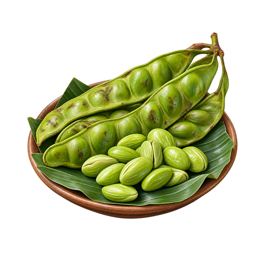 Petai sticker illustration