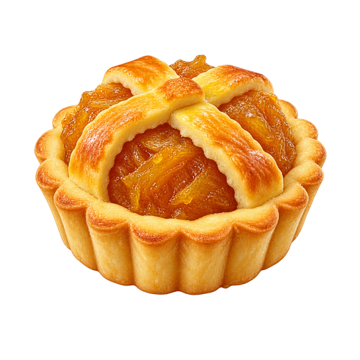 Pineapple Tart sticker illustration