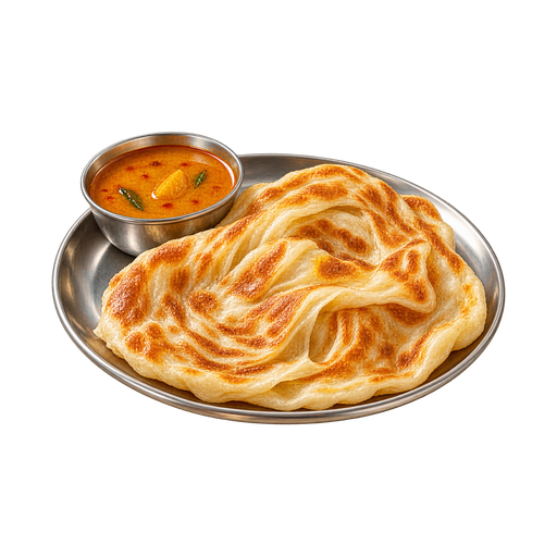Roti Canai sticker illustration