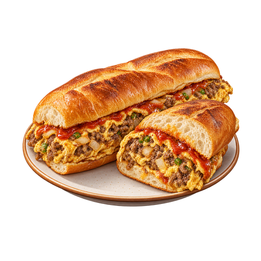 Roti John sticker illustration