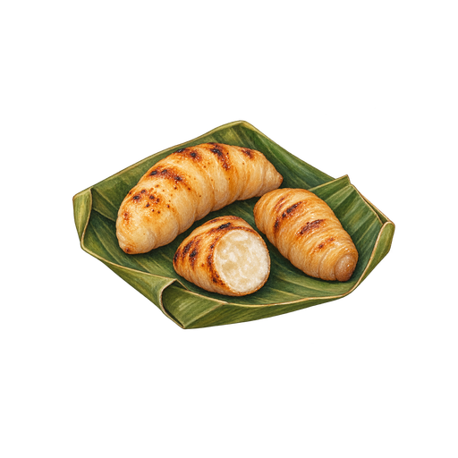 Sago Grub sticker illustration