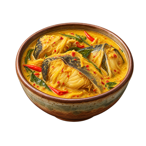 Tempoyak Ikan Patin sticker illustration