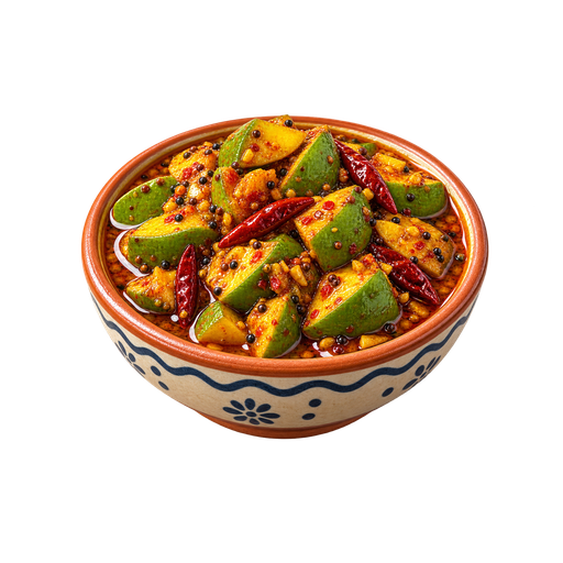 Mozambican Achar sticker illustration