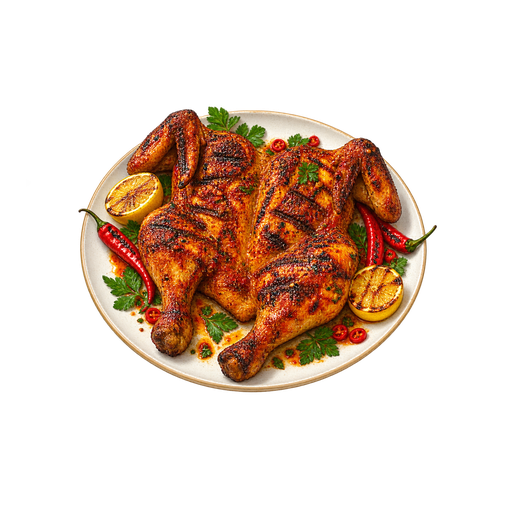 Piri-Piri Chicken sticker illustration