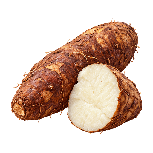 Ñame (Yam) sticker illustration