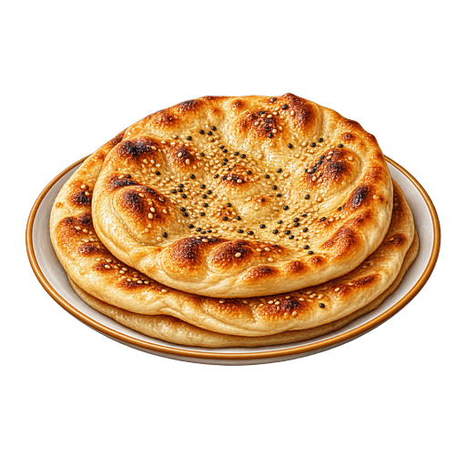Burmese Naan sticker illustration