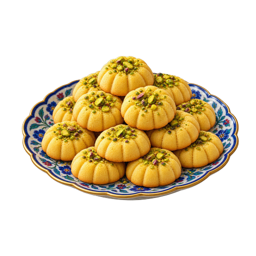 Nan-e Nokhodchi sticker illustration
