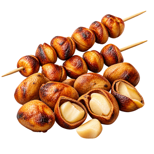 Nangai Nuts sticker illustration